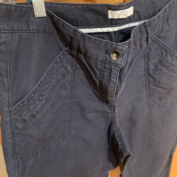 Loft Blue Cropped Pants - Picture 3 of 5